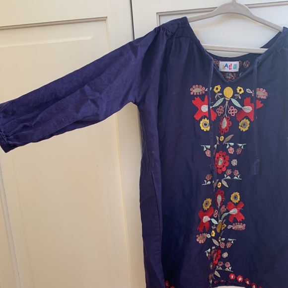 Lali floral tunic girl size 6 VGUC - Picture 5 of 6